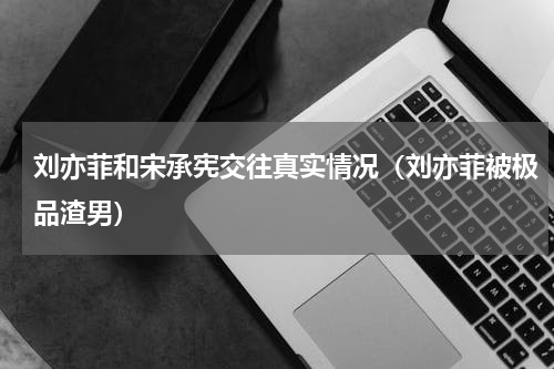 刘亦菲和宋承宪交往真实情况（刘亦菲被极品渣男）