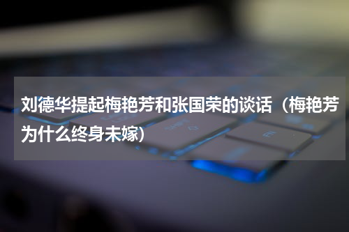 刘德华提起梅艳芳和张国荣的谈话（梅艳芳为什么终身未嫁）