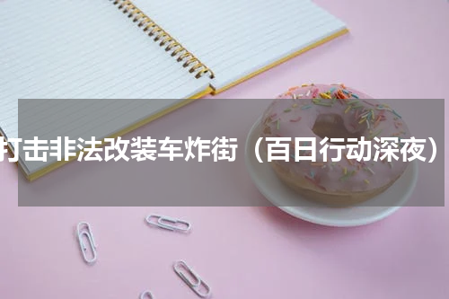 打击非法改装车炸街（百日行动深夜）