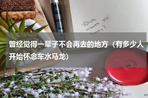 曾经觉得一辈子不会再去的地方（有多少人开始怀念车水马龙）