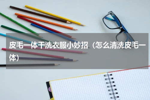 皮毛一体干洗衣服小妙招（怎么清洗皮毛一体）
