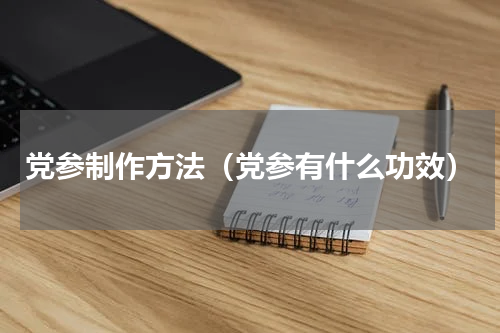 党参制作方法（党参有什么功效）