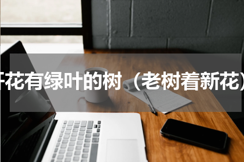 开花有绿叶的树（老树着新花）