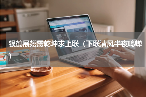 银鹤展翅震乾坤求上联（下联清风半夜鸣蝉）
