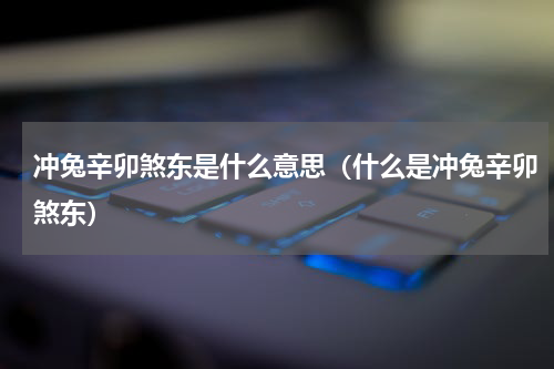 冲兔辛卯煞东是什么意思（什么是冲兔辛卯煞东）