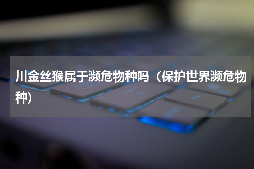 川金丝猴属于濒危物种吗（保护世界濒危物种）