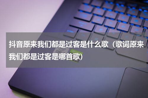 抖音原来我们都是过客是什么歌（歌词原来我们都是过客是哪首歌）