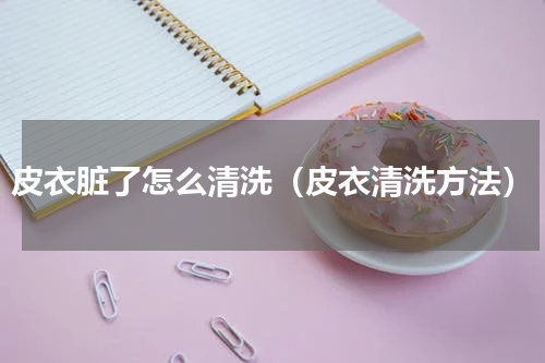 皮衣脏了怎么清洗（皮衣清洗方法）