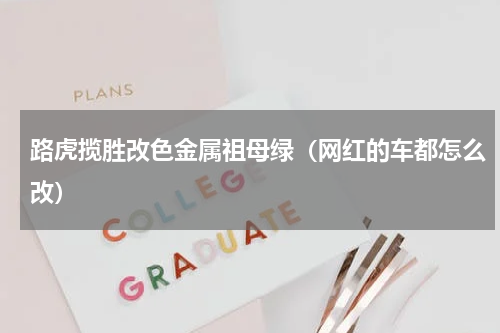 路虎揽胜改色金属祖母绿（网红的车都怎么改）