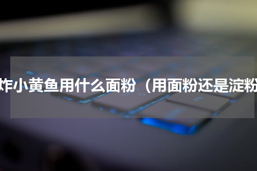 油炸小黄鱼用什么面粉（用面粉还是淀粉）