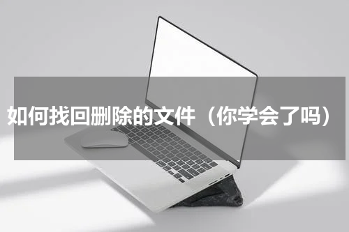 如何找回删除的文件（你学会了吗）