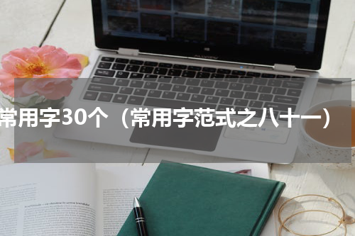 常用字30个（常用字范式之八十一）