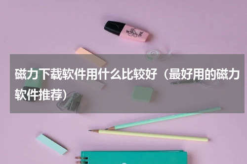 磁力下载软件用什么比较好（最好用的磁力软件推荐）