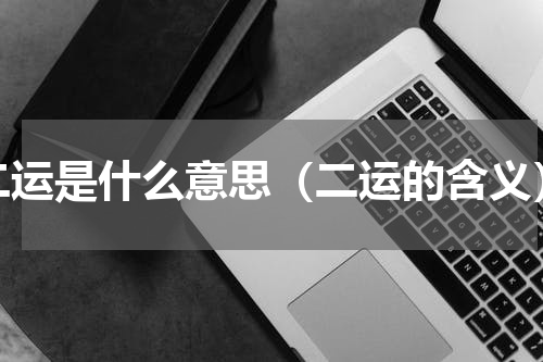 二运是什么意思（二运的含义）