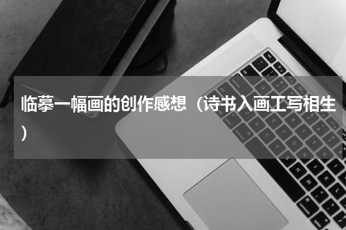 临摹一幅画的创作感想（诗书入画工写相生）