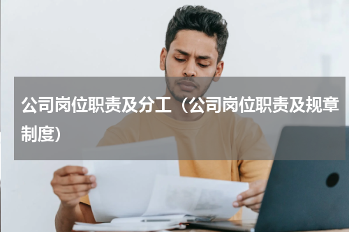 公司岗位职责及分工（公司岗位职责及规章制度）