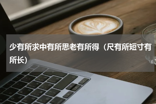 少有所求中有所思老有所得（尺有所短寸有所长）