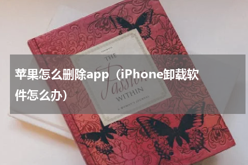 苹果怎么删除app（iPhone卸载软件怎么办）