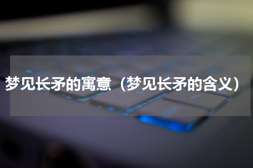 梦见长矛的寓意（梦见长矛的含义）