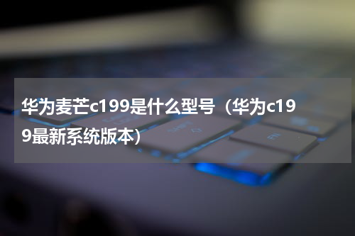 华为麦芒c199是什么型号（华为c199最新系统版本）