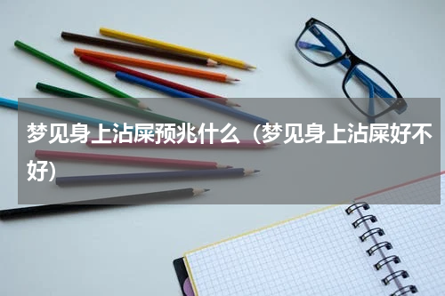 梦见身上沾屎预兆什么（梦见身上沾屎好不好）