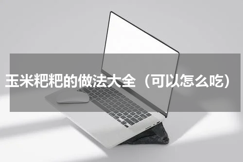 玉米粑粑的做法大全（可以怎么吃）