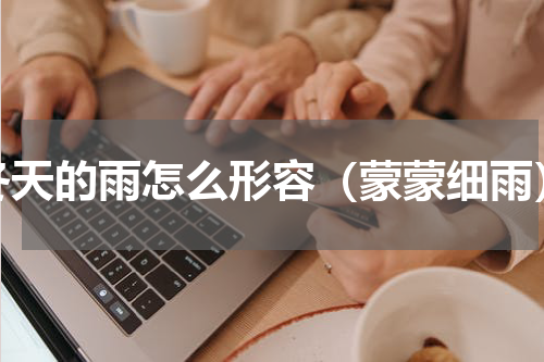 冬天的雨怎么形容（蒙蒙细雨）