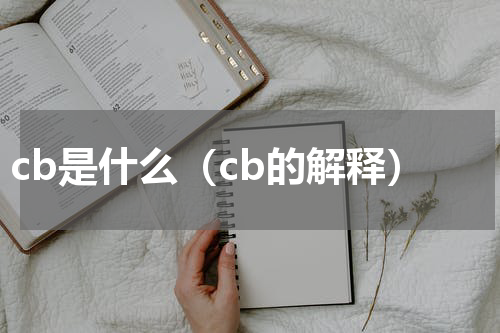 cb是什么（cb的解释）
