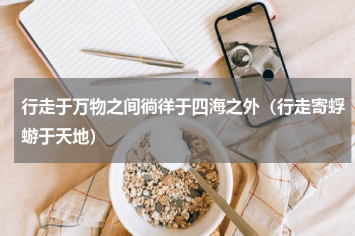 行走于万物之间徜徉于四海之外（行走寄蜉蝣于天地）