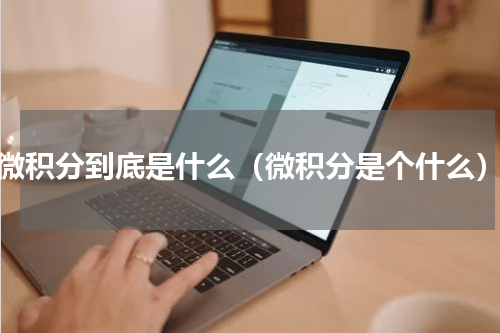 微积分到底是什么（微积分是个什么）