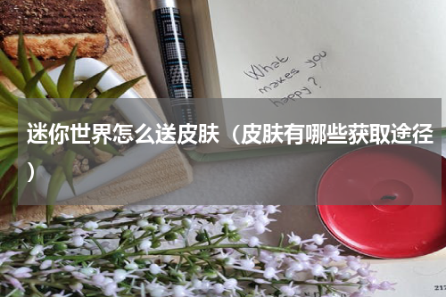 迷你世界怎么送皮肤（皮肤有哪些获取途径）