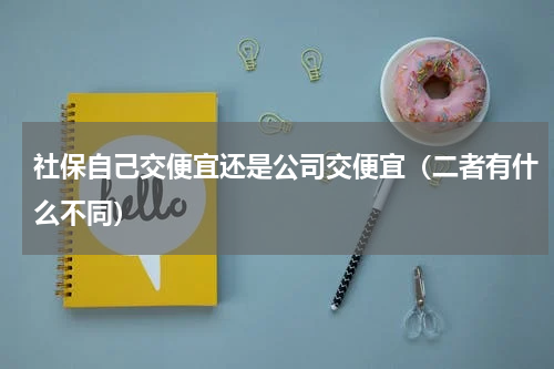 社保自己交便宜还是公司交便宜（二者有什么不同）