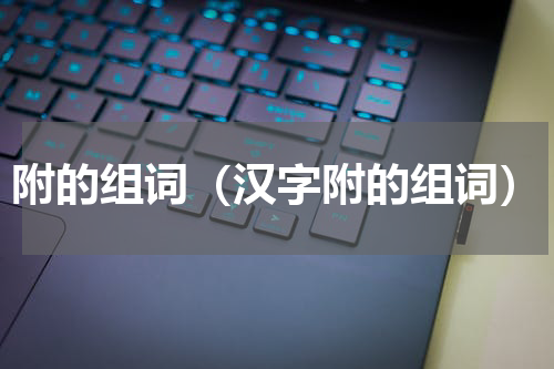 附的组词（汉字附的组词）