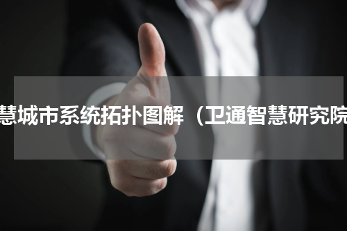 智慧城市系统拓扑图解（卫通智慧研究院）