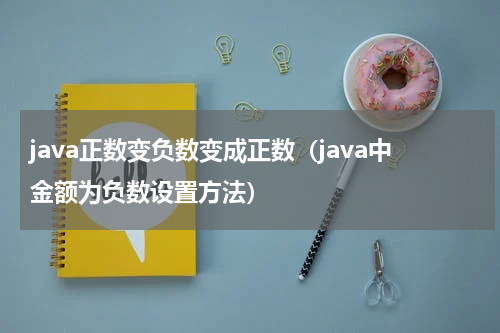 java正数变负数变成正数（java中金额为负数设置方法）
