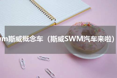 swm斯威概念车（斯威SWM汽车来啦）