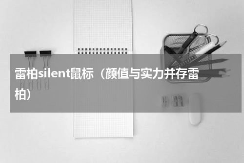 雷柏silent鼠标（颜值与实力并存雷柏）
