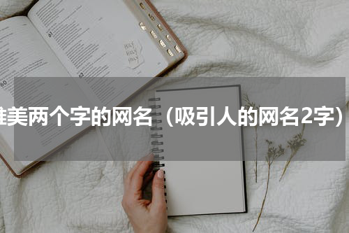 唯美两个字的网名（吸引人的网名2字）