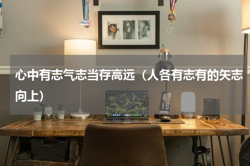 心中有志气志当存高远（人各有志有的矢志向上）