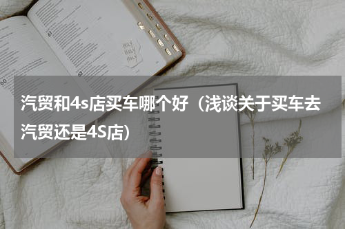 汽贸和4s店买车哪个好（浅谈关于买车去汽贸还是4S店）