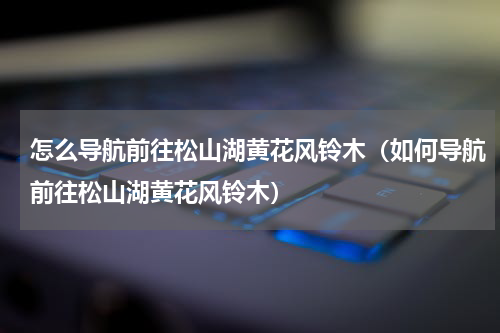 怎么导航前往松山湖黄花风铃木（如何导航前往松山湖黄花风铃木）
