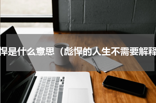彪悍是什么意思（彪悍的人生不需要解释）
