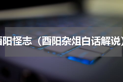 酉阳怪志（酉阳杂俎白话解说）
