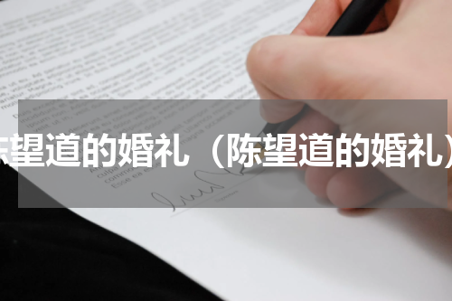 陈望道的婚礼（陈望道的婚礼）