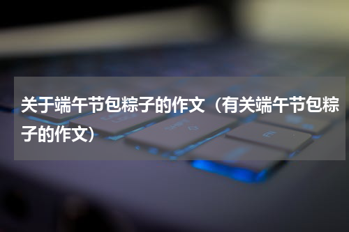 关于端午节包粽子的作文（有关端午节包粽子的作文）