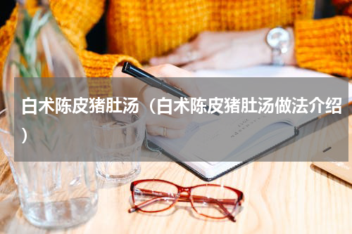 白术陈皮猪肚汤（白术陈皮猪肚汤做法介绍）