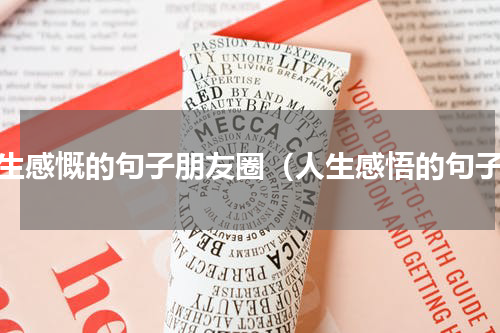 人生感慨的句子朋友圈（人生感悟的句子）