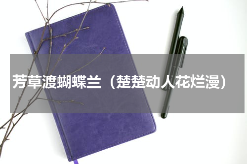 芳草渡蝴蝶兰（楚楚动人花烂漫）