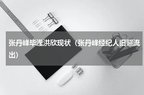 张丹峰毕滢洪欣现状（张丹峰经纪人旧照流出）