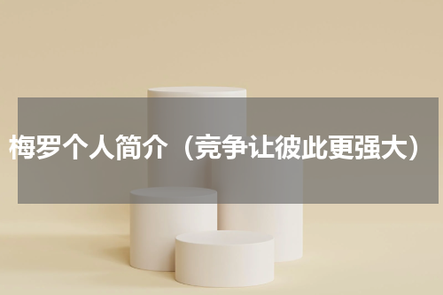 梅罗个人简介（竞争让彼此更强大）